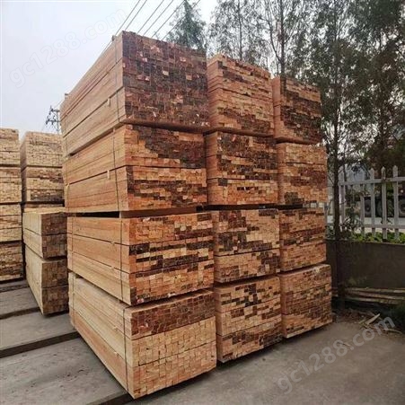 常年供应建筑工地木方松木方木条 4米木方一根价格
