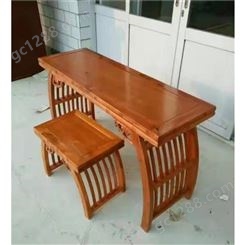 长方桌课桌 可塑性好 不易变形开裂 体现中国传统文化