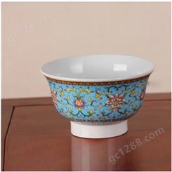 景德镇陶瓷碗大号珐琅彩米饭碗 时尚创意陶瓷碗