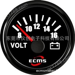 仪创 ECMS 800-00064 仪器仪表汽车改装用电压表汽车仪表