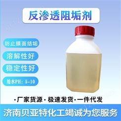 济南贝亚特 水处理助剂 反渗透阻垢剂 山东厂家货源