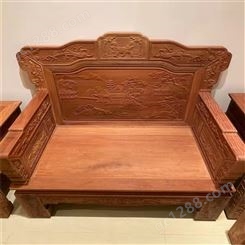嘉宏阁 中式圈椅 仿古餐椅 明清中式椅子 黄花梨顶箱柜回收