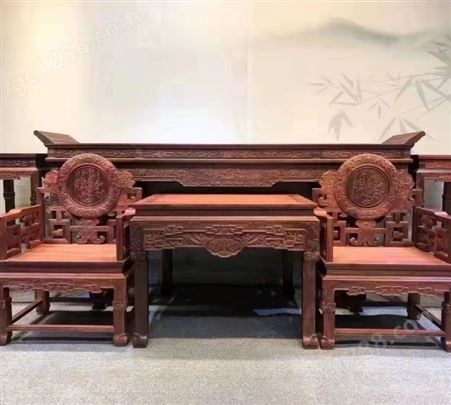 济南红木家具回收 老家具 旧红木 椅凳 红木出售就选嘉宏阁