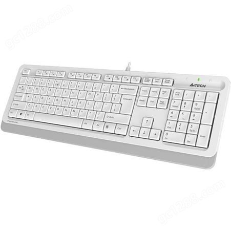 A4TECH双飞燕飞时代FK10有线键盘 USB全尺寸超薄时尚