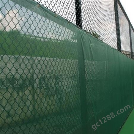 球场防风网，墨绿色尼龙聚乙烯球场防风网防护网2米18米一块