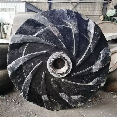 碳化硅烧结陶瓷渣浆泵叶轮 渣浆泵配件 可定制尺寸