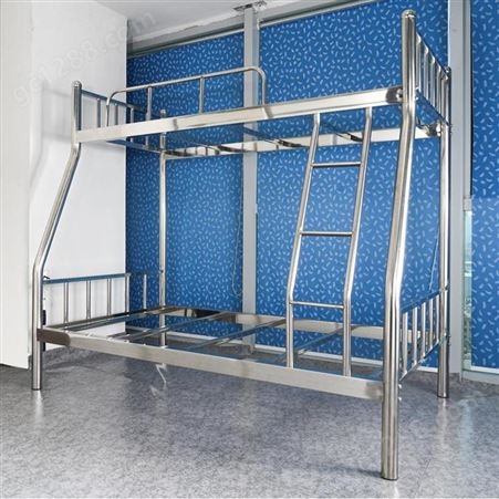 汇瑜新子母床 高低子母床不锈钢双层学校工厂出租屋用床