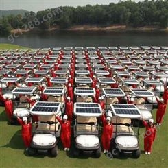 太阳能 2座电高尔夫球车 高尔夫观光车 楼盘看房车 高尔夫球车场接待车