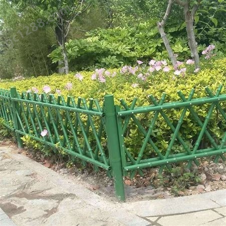 竹篱笆栅栏围栏户外伸缩竹片篱笆庭院菜园花园植物爬藤竹子花支架