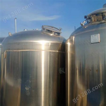 长期出售二手不锈钢发酵罐 操作稳定 功能完好无损