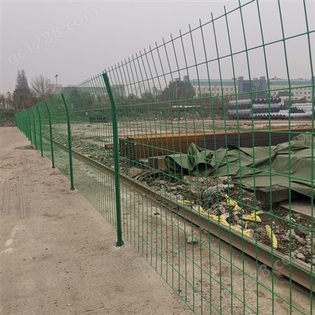 双边丝隔离栅 高速公路隔离框架护栏网 四川双边丝护栏网 双边网
