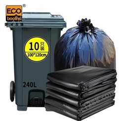 爱柯布洛 点断式垃圾袋 商用办公分类垃圾袋酒店物业加厚垃圾袋 宽50cm长60cm300只 331102