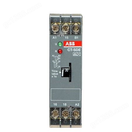 ABB CT-YDE, 1c/o, 0.3-30s, 110-130VAC 时间继电器 全国包邮