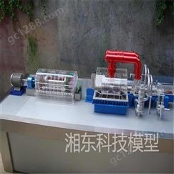 湘东定制 LM2500燃气轮机模型 200MW机组汽动给水泵组模型 600MW反动式汽轮机模型