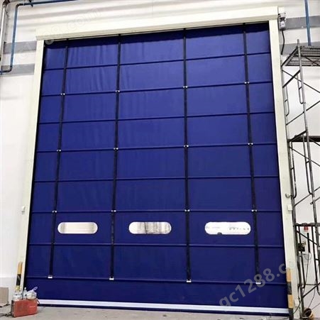 奥文厂家批发 生产定制安装快速堆积门 柔性门 提升门 厂房大门 快速门