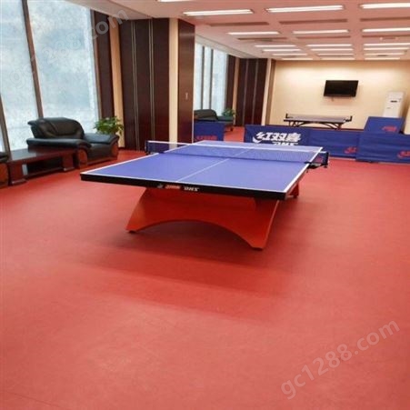 现货供应 乒乓球塑胶地板 定制 乒乓球塑胶运动地板