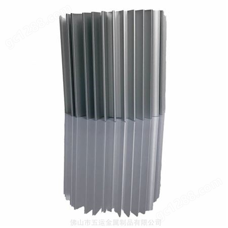 铝合金型材太阳花散热器 多工头铝型材合金制品加工定制