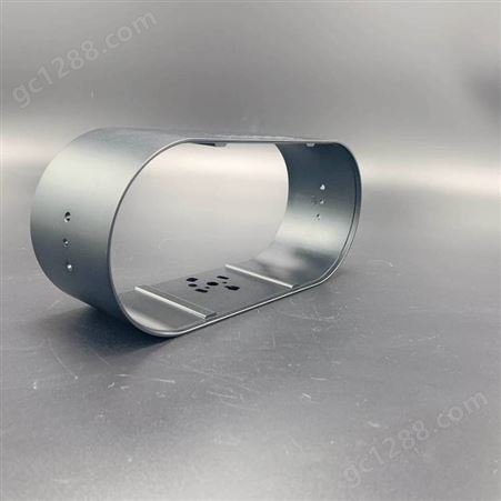 厂家订做异形扁管型材加工折弯氧化6063 6061薄壁平椭圆铝管
