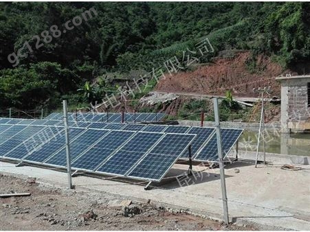 云南光伏提灌系统 1.5kw家用光伏提水 太阳能泵站 光伏水泵系统 太阳能发电设备系统