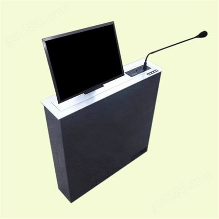 托克拉克15.6寸带触摸超薄液晶屏升降器电脑桌显示屏显示器升降桌
