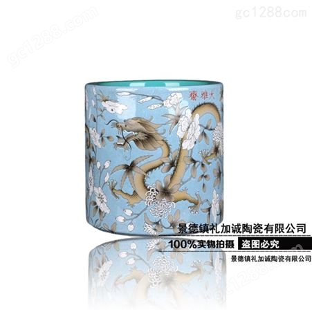 窑变陶瓷烟灰缸 时尚创意 茶几桌面工艺品摆件可定制