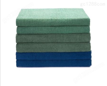 舒适透气毛巾被 全棉军绿毛巾盖被 消防蓝毛巾毯 学生单人毛巾